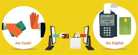 Going cashless is easy with .